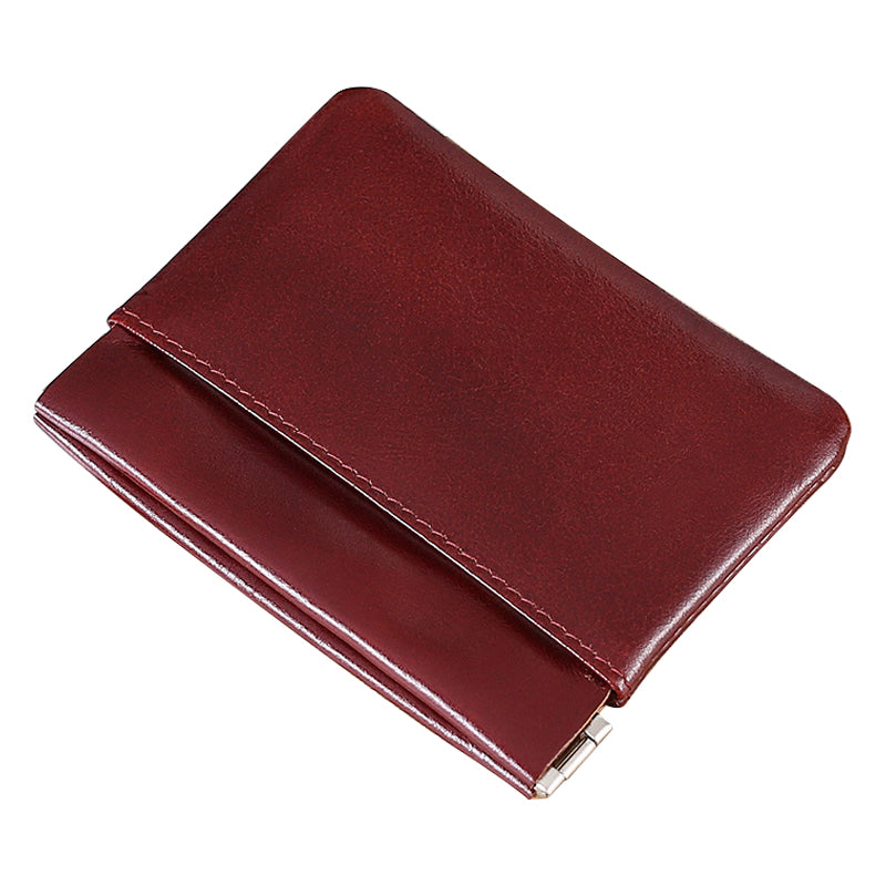 FC8002 Slim Wallet Card Holder Cowhide Leather Coin Purse Pouch RFID Blocking Change Purse FC8002 Slim Wallet Card Holder Cowhide Leather Coin Purse Pouch RFID Blocking Change Purse